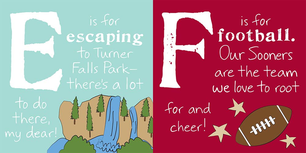 Sourcebooks - Wholesale Baby & Toddler Book (0-2) - ABCs of Oklahoma3