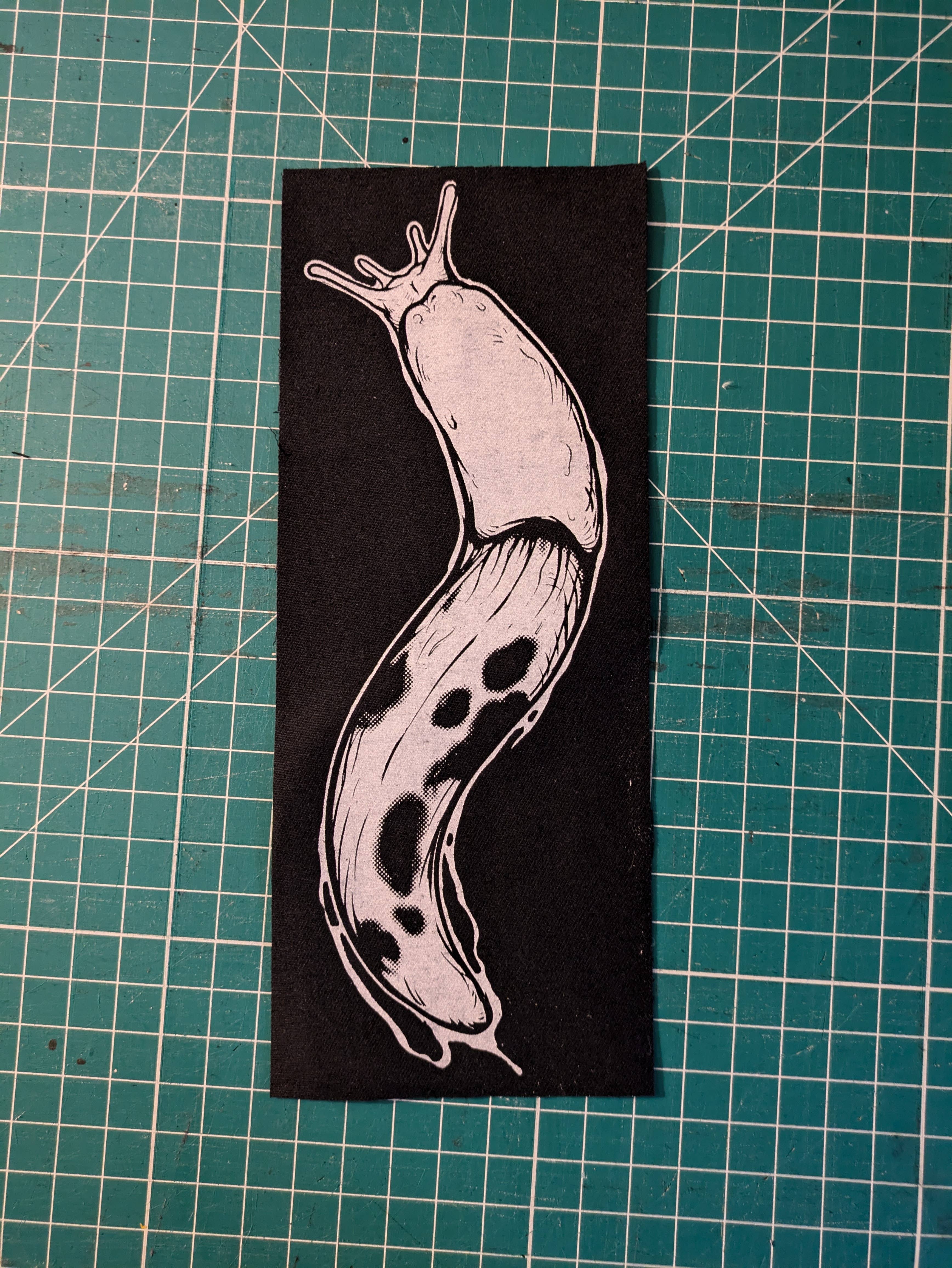 Goodbye Zach - Wholesale Patch - Banana Slug Sew On Patch: Screen Printed1