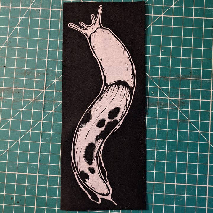 Goodbye Zach - Wholesale Patch - Banana Slug Sew On Patch: Screen Printed1