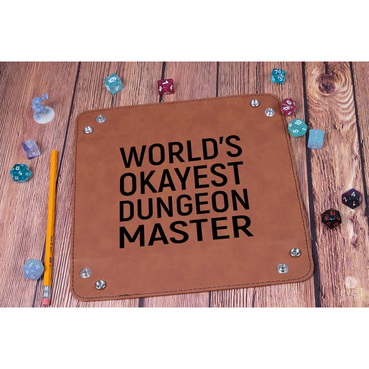 Level 1 Gamers - Wholesale Dice - World's Okayest Dungeon Master - D&D Dice Tray7