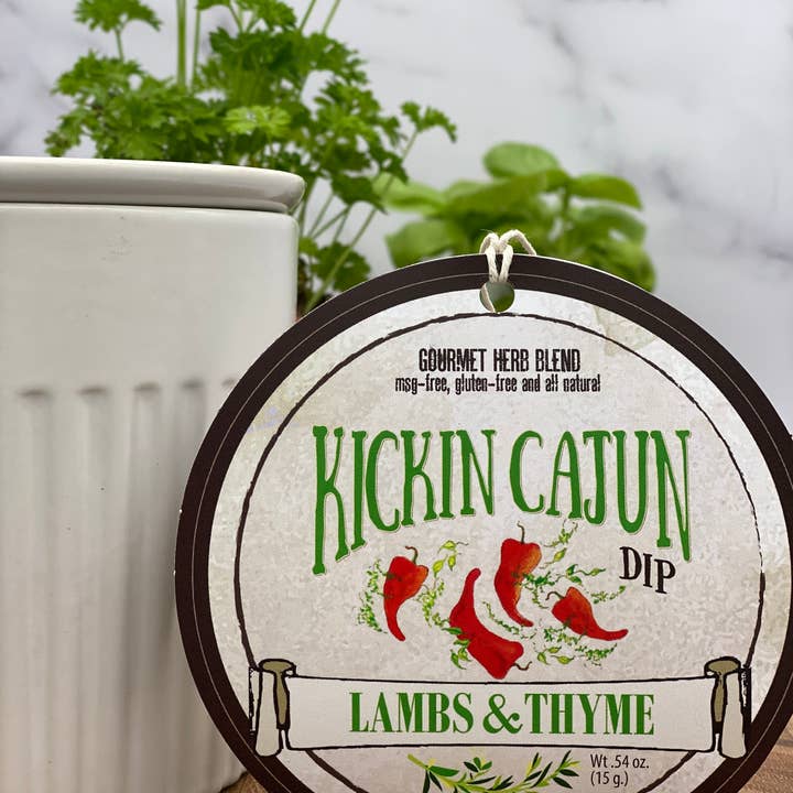 Kickin' Trempe Cajun - Demi-douzaine pour la vente par Lambs & Thyme