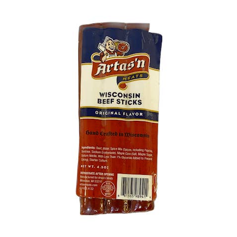 Original Flavor Beef Stick for wholesale by Artas'n Meats, LLC
