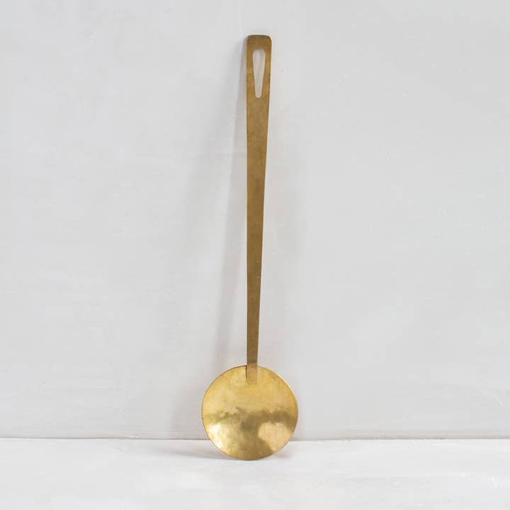 Long Serving Spoon | Brass for wholesale by MULXIPLY