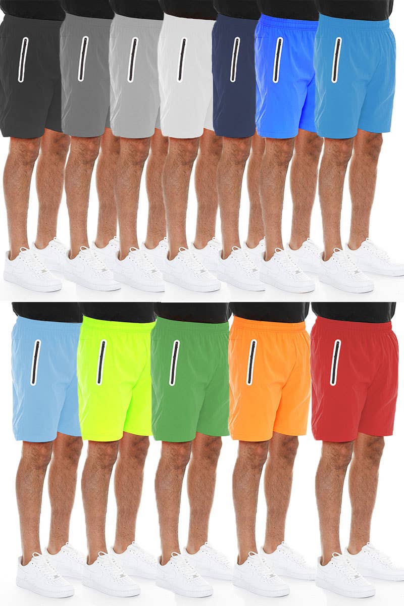 WEIV - Wholesale Athletic Shorts - Men's - Mens Performance Active Running Short17