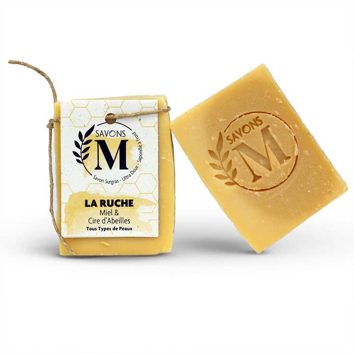 Honey and Beeswax Hive Soap for wholesale by Savons M