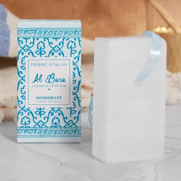 Al Bara Savon d'Alep - Wholesale Deodorant – Unisex - Alum stone - 125g0