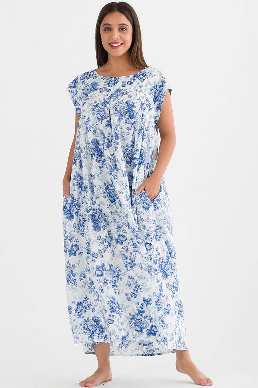 Sevya Handmade – Engroshandel Kaftan - Dame – Ishani-caftan i blød 100 % bomuld14