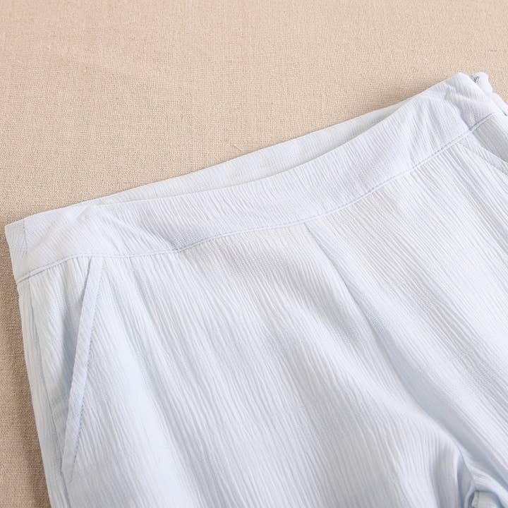 hellblau Hellblaue Bambula Langhose für Teenager-Mädchen für den Großhandel auf Faire3