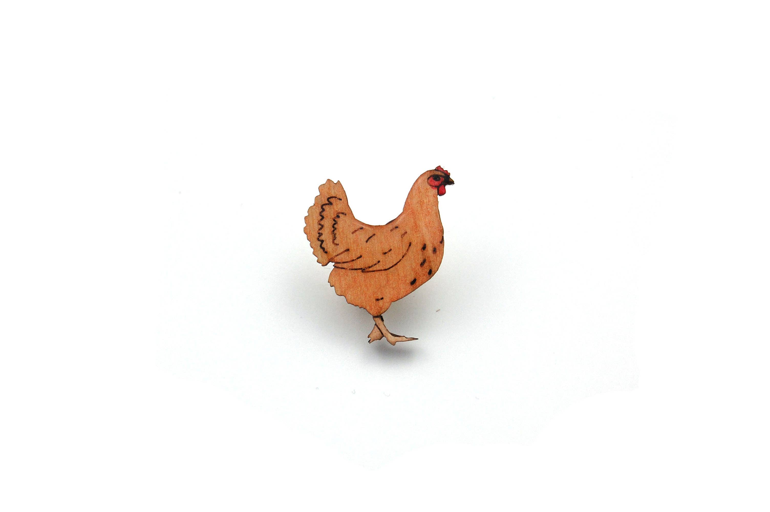 Bekbek Makes - Wholesale Brooch - Chicken Hen Pin Badge7