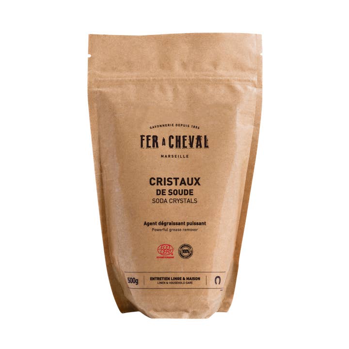 Soda crystals 500g for wholesale by Fer à Cheval