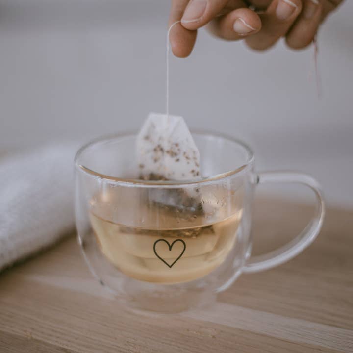 Eulenschnitt - Vente Tasse à café/thé - Verre à double paroi 250 ml cœur (VE = 6 pièces)2