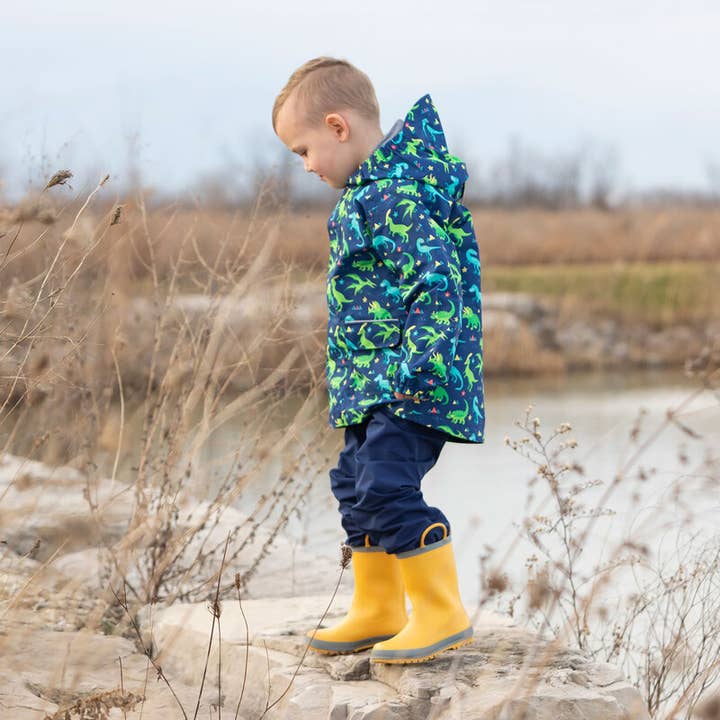 Jan & Jul - Wholesale Rain Boots - Kids - Yellow | Puddle-Dry Rain Boots (with Handles)4