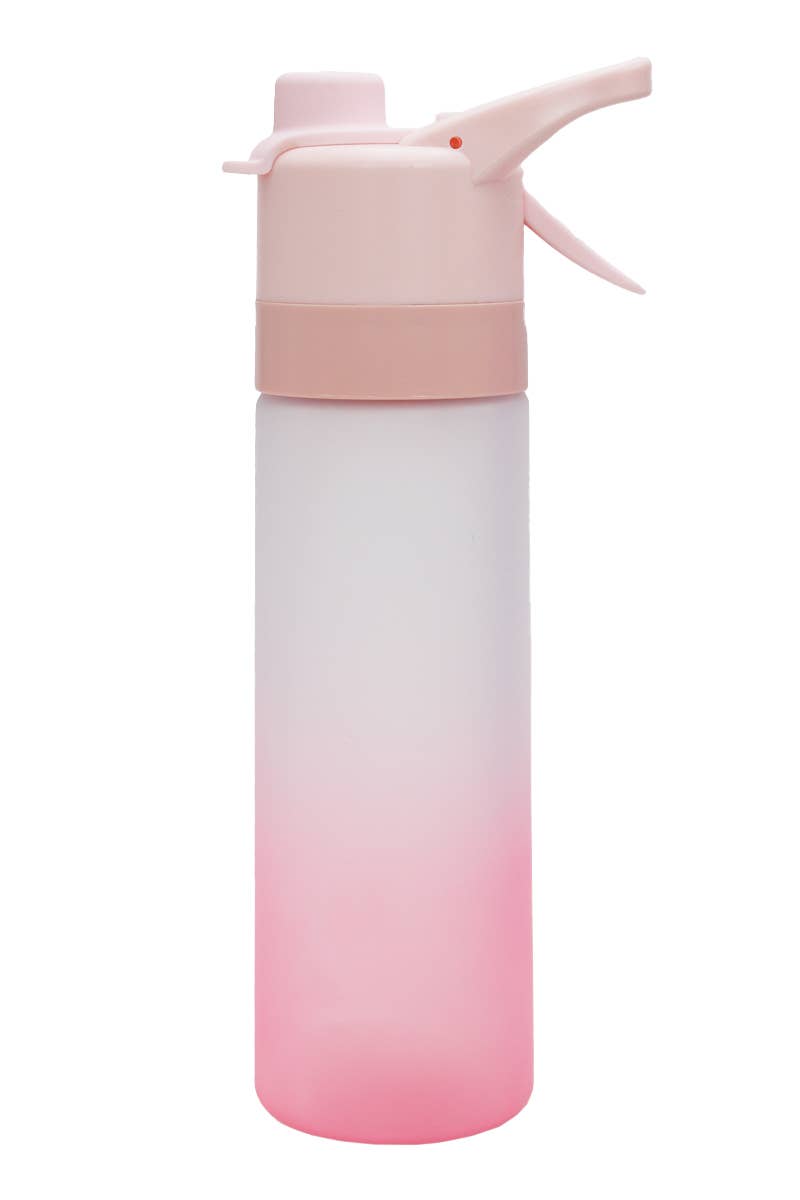 Cap Zone - Vente Bouteilles d'eau - Bouteille d'eau de voyage avec vaporisateur et dégradé mat6