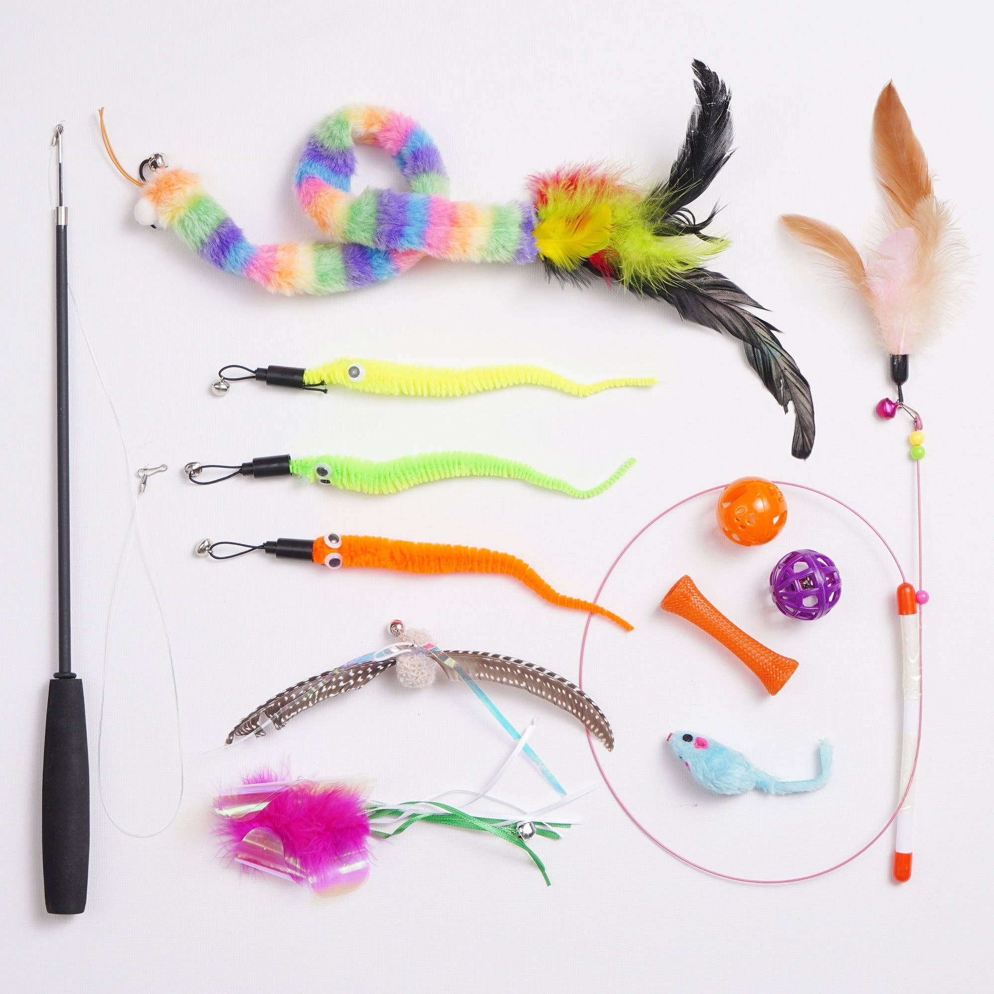 Nocciola - Vente Set de jouets – chat - Ensemble de jeu Pawsible pour chat7