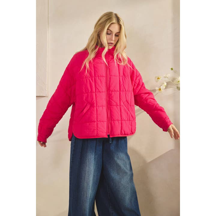 Veveret – wholesale Jacket – Women's – Zip Up Packable Puffer Jacket20