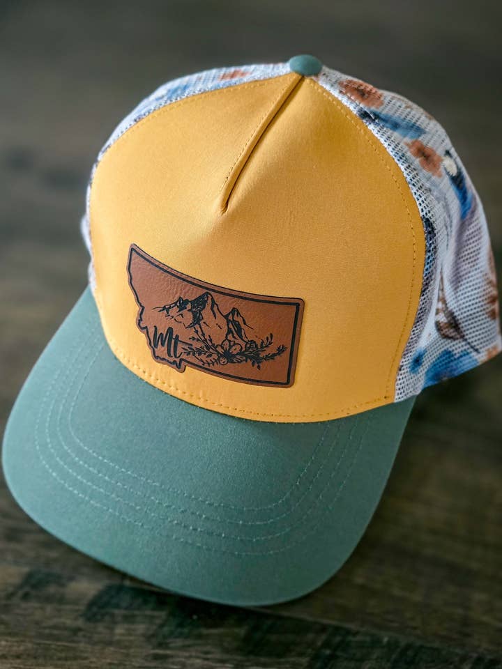 Feather Montana Snapback All states available (Copy) for wholesale by BRIARANDSPHINX