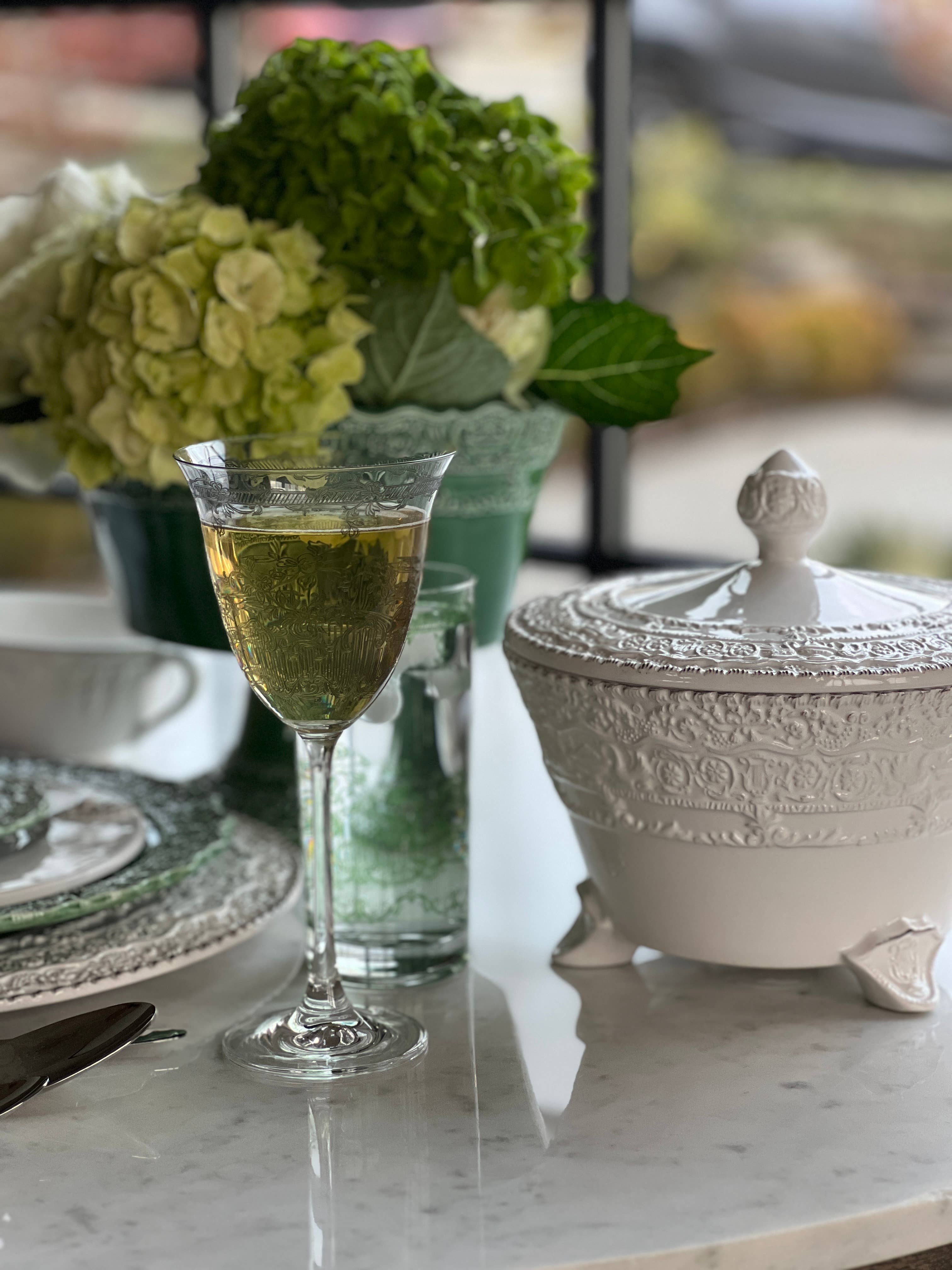 Arte Italica & Crown Linen Designs - Wholesale Wine Glass - Giardino Wine Glass9