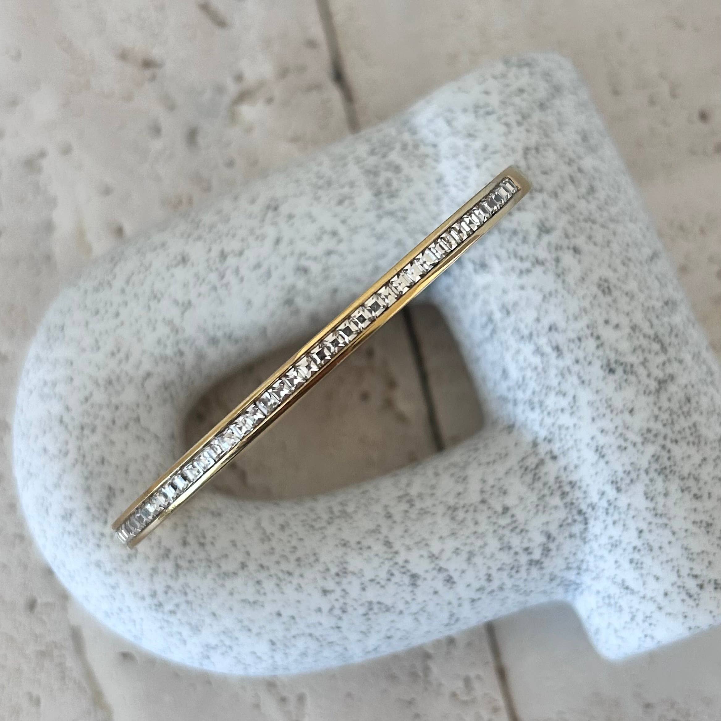 Amady Jewelry – Großhandel Armreif – Tennisarmband 18K vergoldet über Edelstahl2