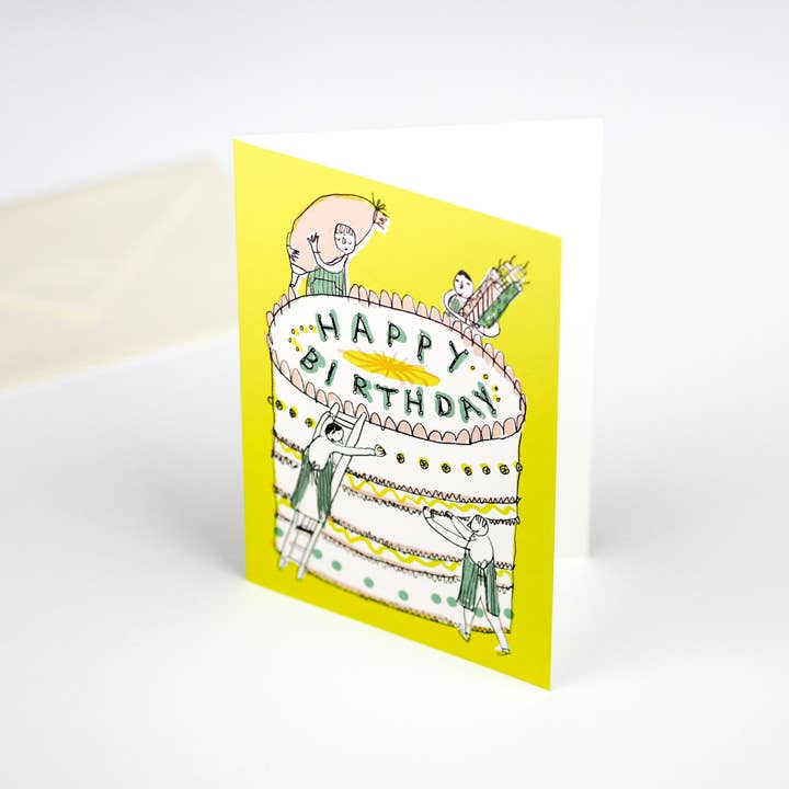 Hadley - Wholesale Birthday Card - Massive Cake