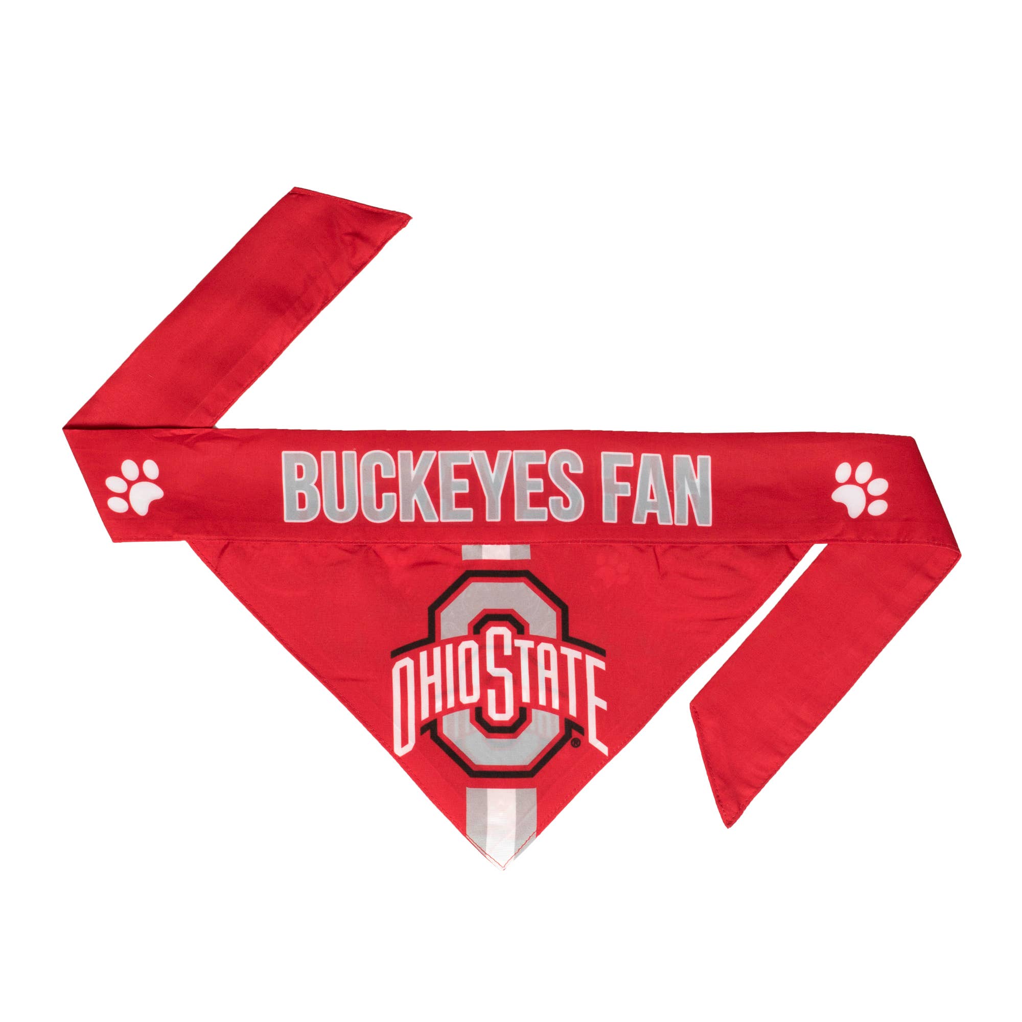 Little Earth Productions - Wholesale Pet Bandana - Dog - NCAA Ohio State Buckeyes Reversible Pet Bandana0
