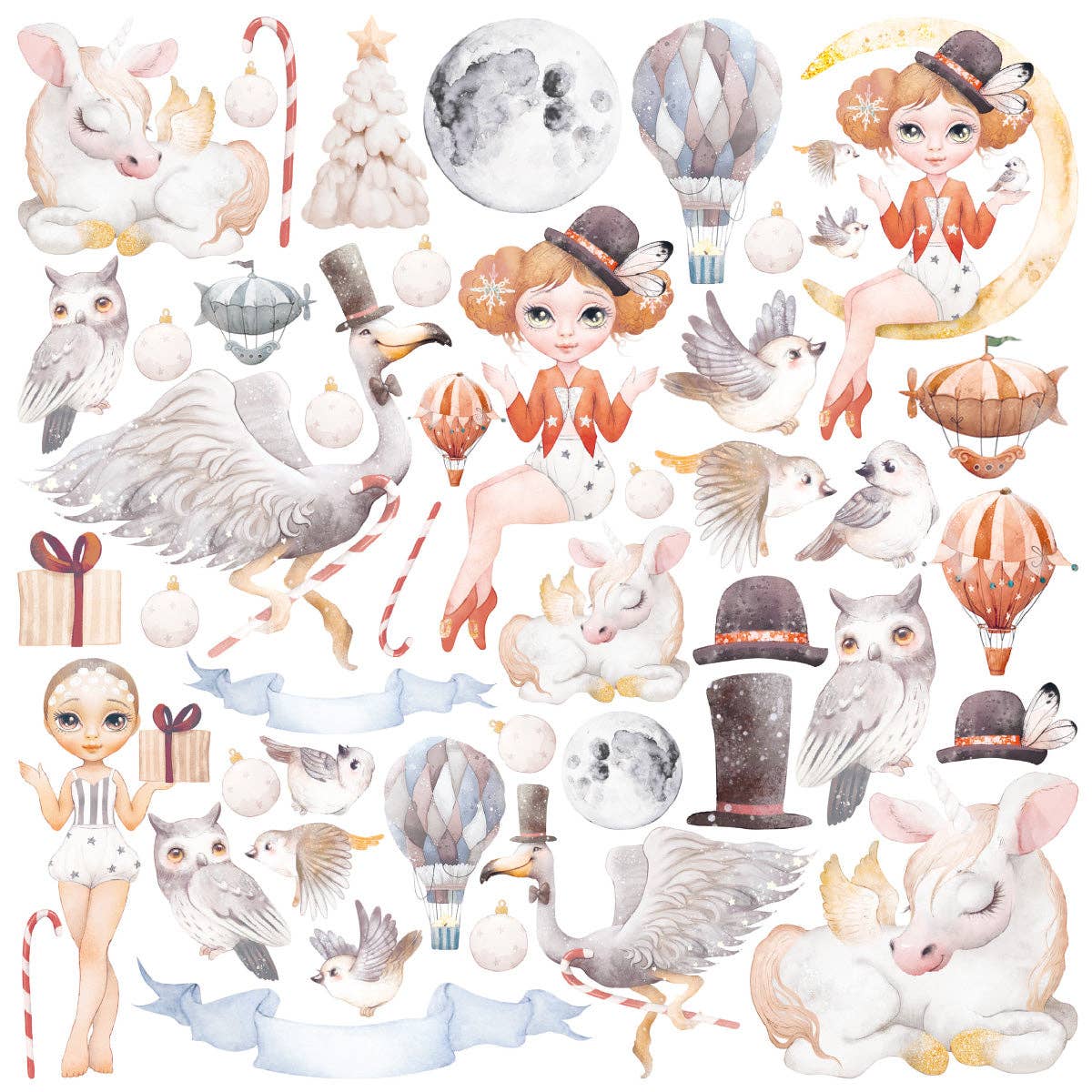 Ecstasy Crafts Distributing - Wholesale Scrapbook - Dreamland Pad 8x8 12/Pkg19