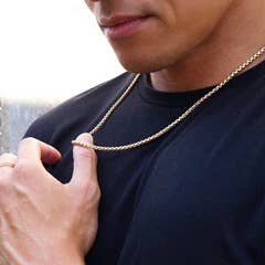 Limbo Jewelry - Wholesale Link & Chain Necklace - Link Men's Chain Necklace7