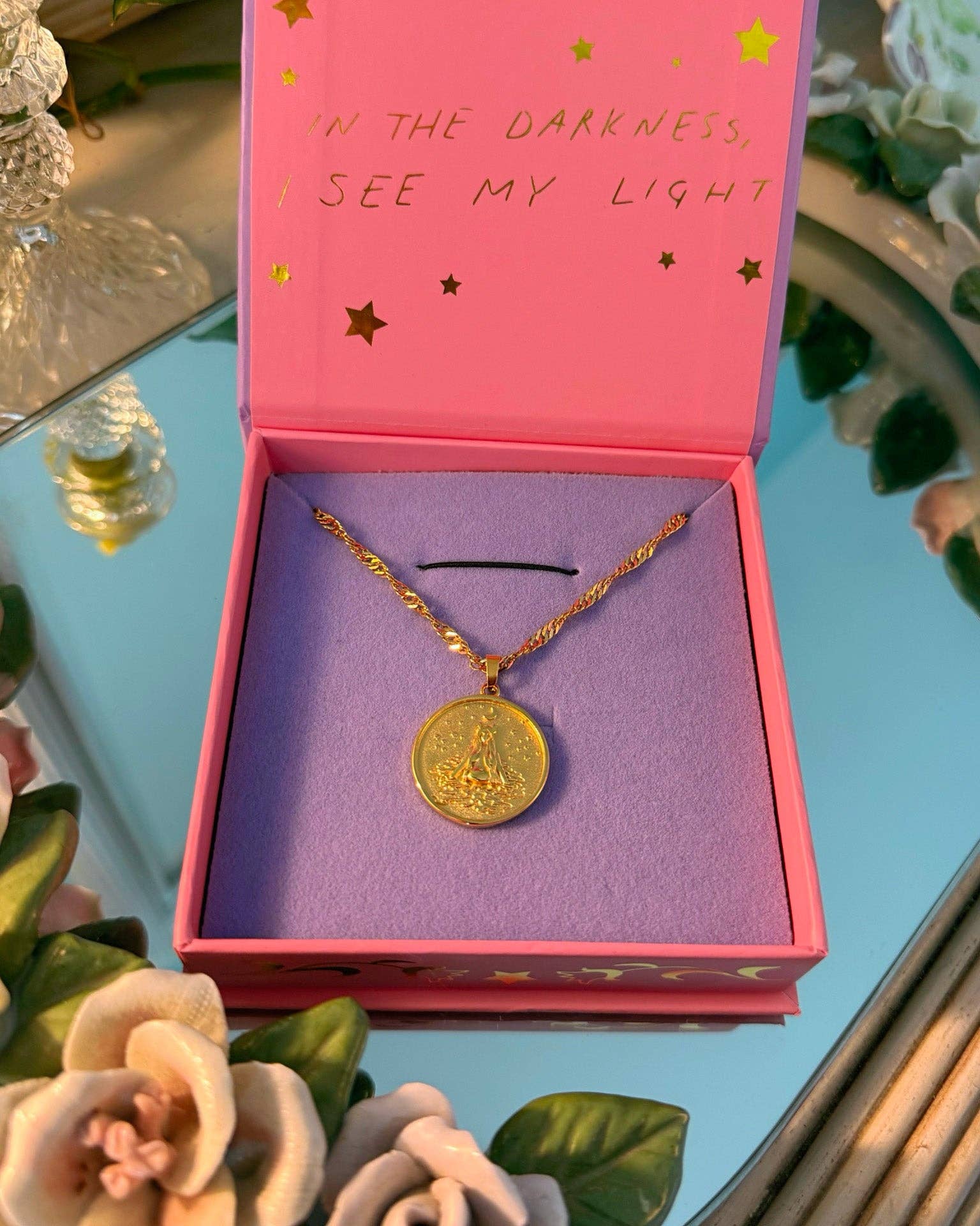 ReesaBoBeesa - Wholesale Pendant/Charm Necklace - Water Nymph Coin Pendant Necklace6