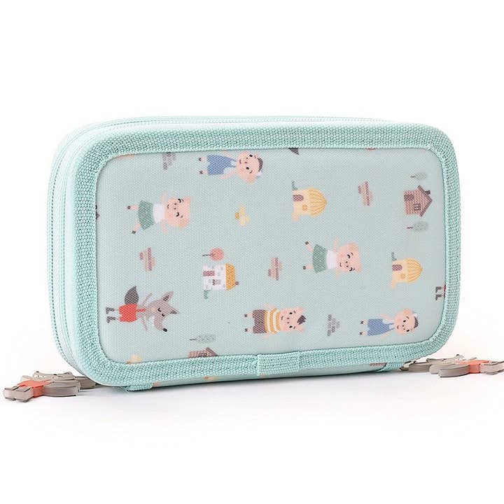 Trousse Double Les Trois Petits Cochons pour la vente par Tutete