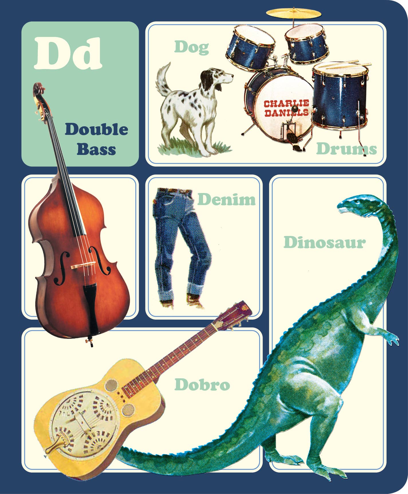 Laughing Elephant Books - Wholesale Baby & Toddler Book (0-2) - Country Music ABC-Children's Board Book5