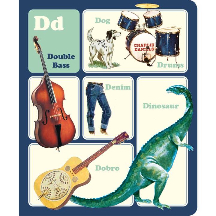 Laughing Elephant Books - Wholesale Baby & Toddler Book (0-2) - Country Music ABC-Children's Board Book5