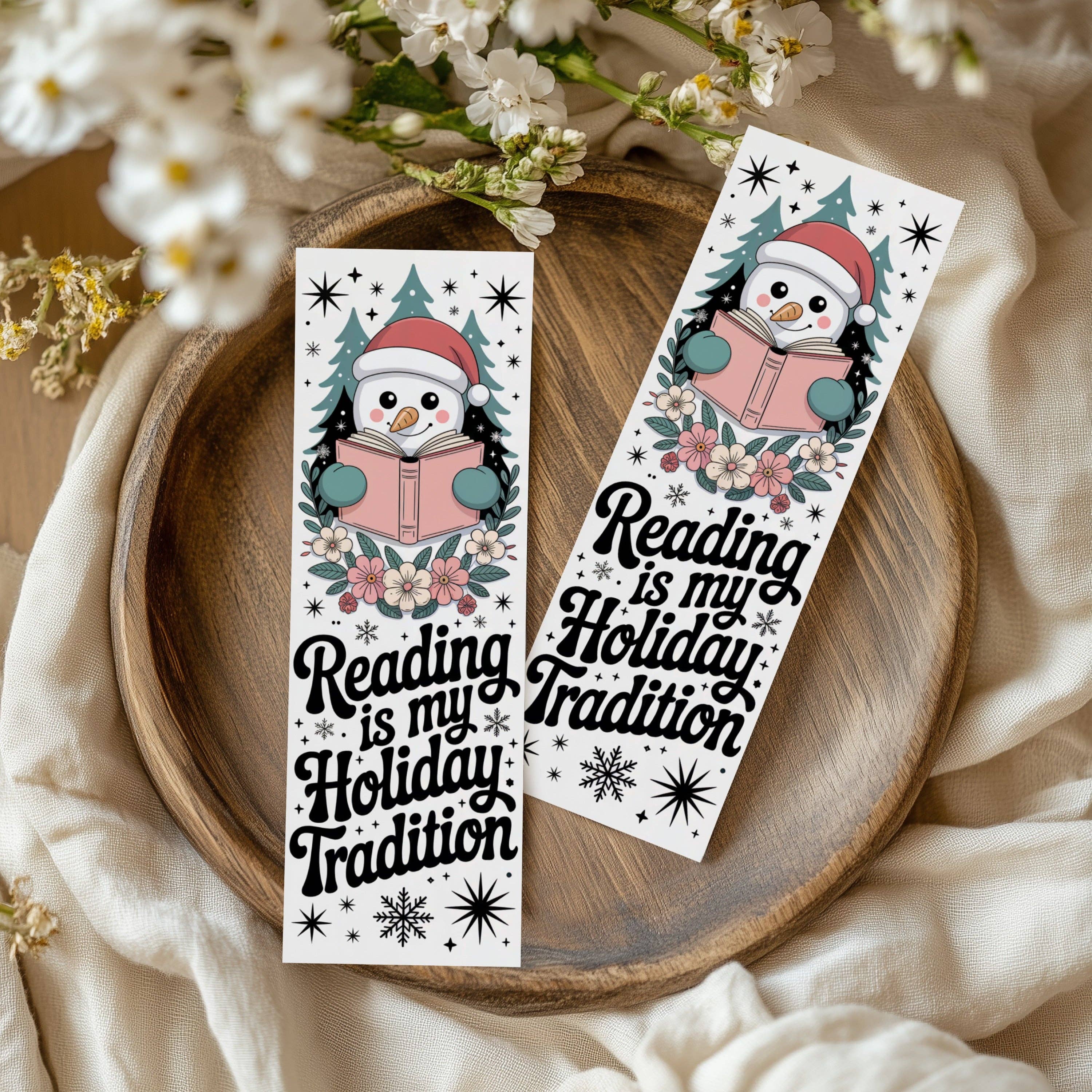 Auburn Row Design - Wholesale Bladwijzer - Gezellige Kerstmis Pastel Boekenleggers2