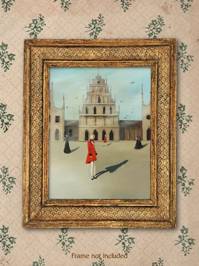 THE MANSION GIRLS - Wholesale Art Print - Redcoat's Shadow. Fine Art Print. 11x14"1