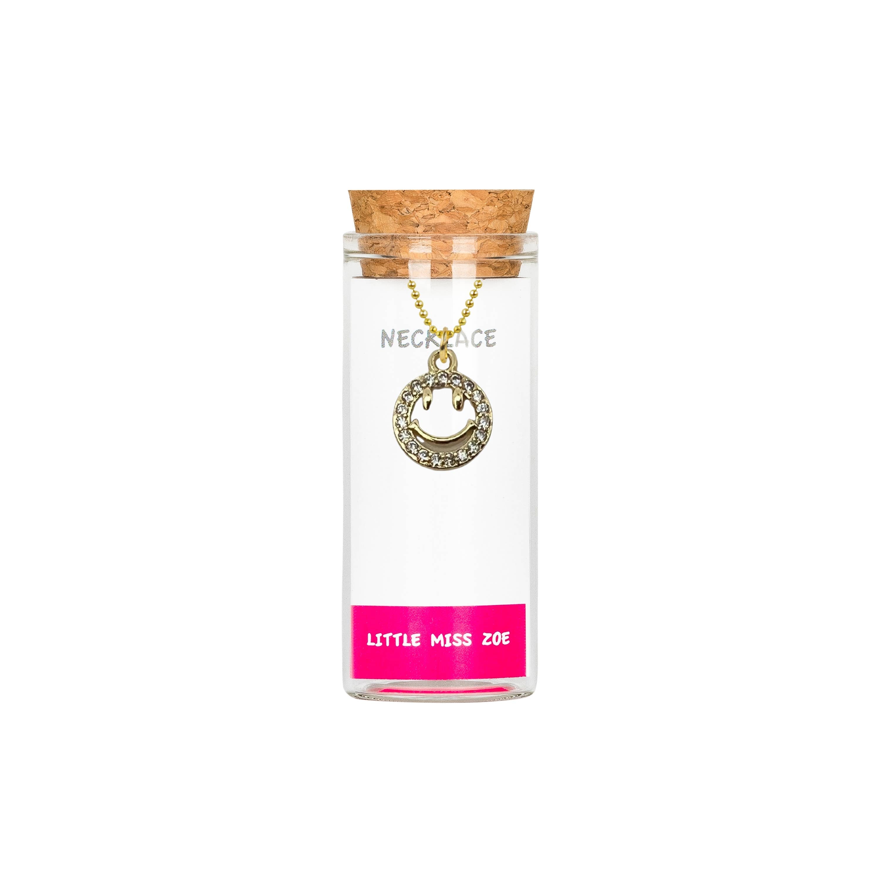 Little Miss Zoe - Wholesale Kids Necklace - Kids - Kids Charm Necklace in a glass bottle79