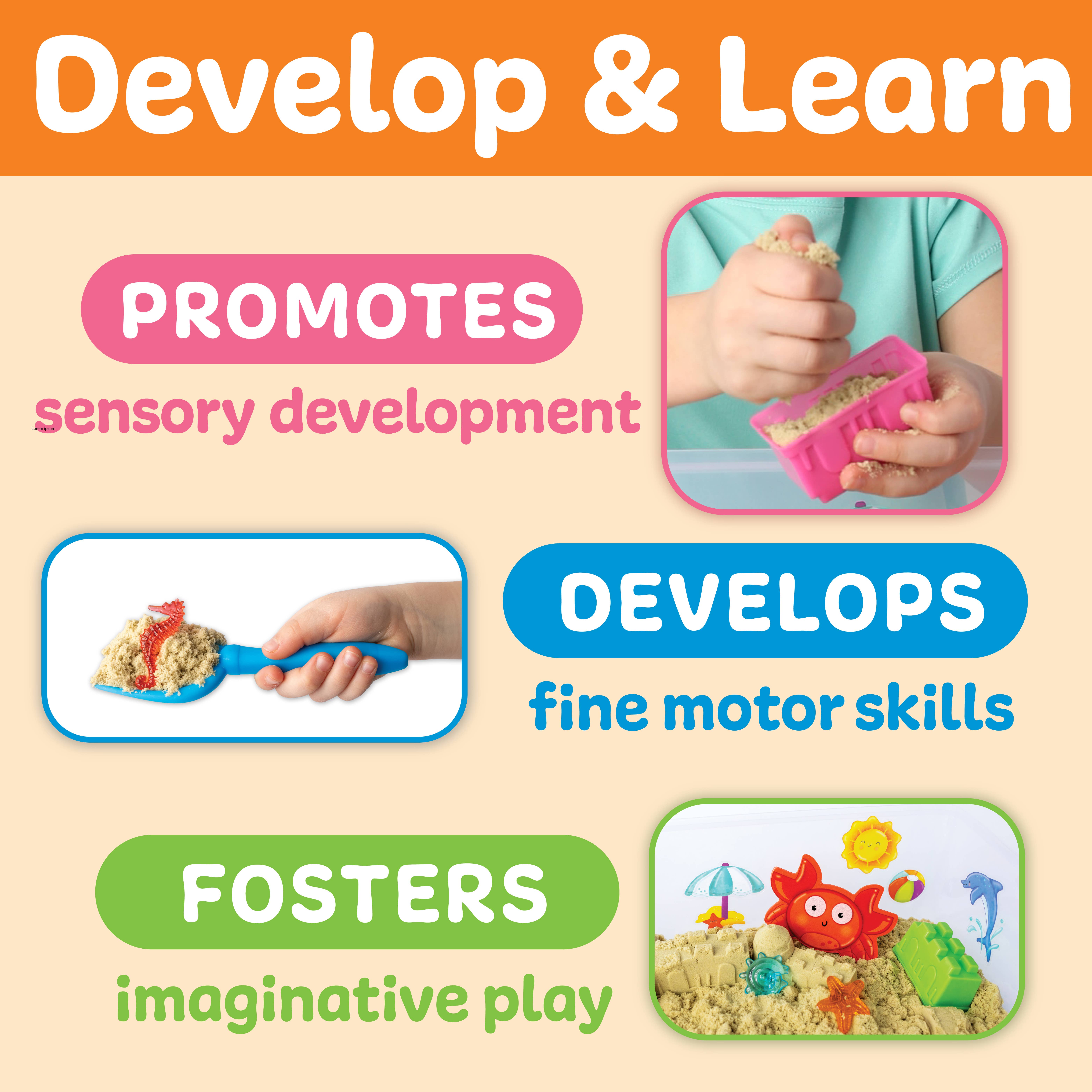 Faber-Castell / Creativity for Kids - Wholesale Beach/Pool Toy - Kids & Baby - Sensory Bin Beach Activity Bin for Kids3