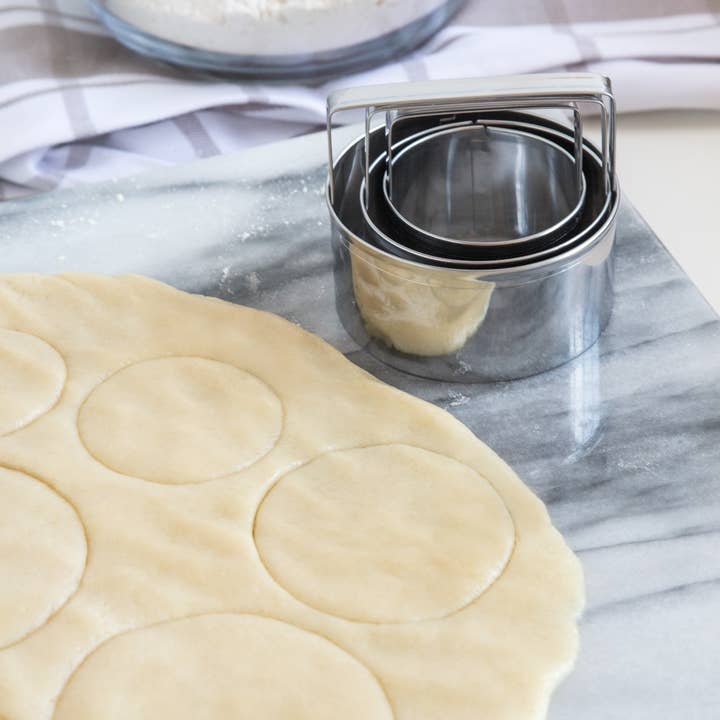 Fox Run Brands - Wholesale Cookie Cutter - Fox Run Biscuit Cutter Set, Stainless Steel, Dozen3