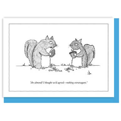 (H) I THOUGHT WE AGREED - 5x7 NEW YORKER CARD for wholesale by Nelson Line