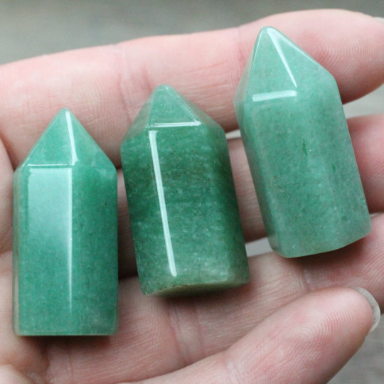 Keystone Crystals - Wholesale Spiritual Stone/Crystal -  Gemstone Chubby Obelisk – Small Carved Crystal Tower 0