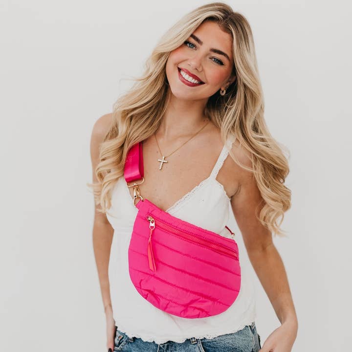 Pretty Simple - Wholesale Belt Bag - Women's - Jolie Puffer Belt Bag NEW COLORS!