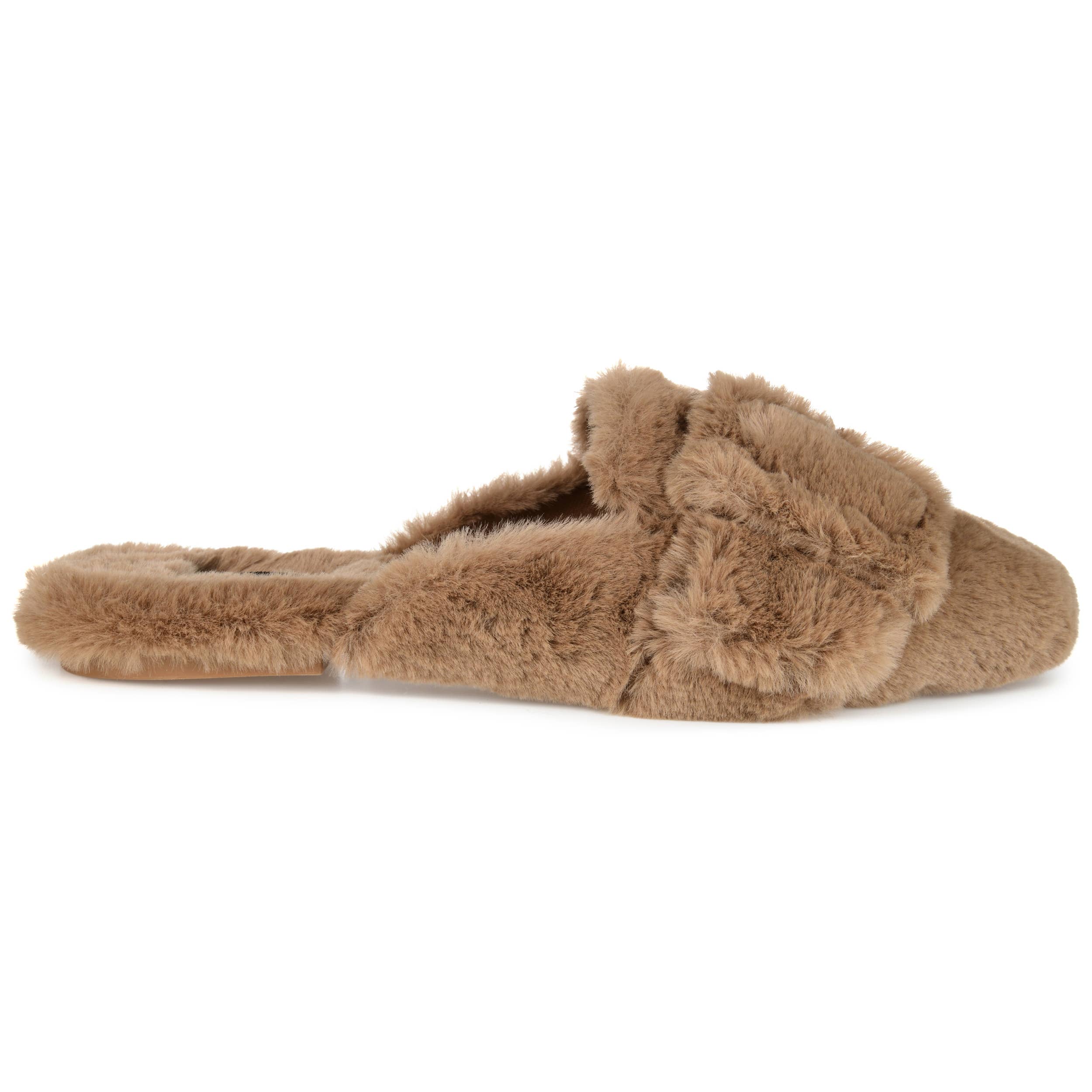 Journee - Wholesale Slippers - Women's - Journee Collection Women's Faux Fur Eara Slipper10