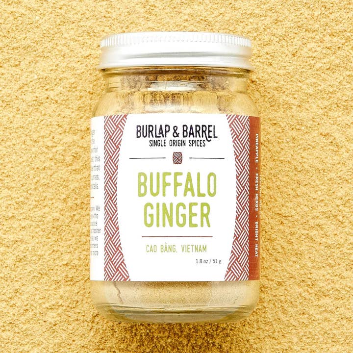 Burlap & Barrel - Wholesale Dried Spice - Buffalo Ginger - Single Origin Spice & Seasoning0