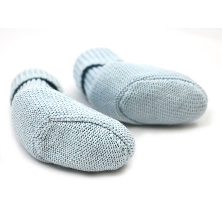 Viverano Organics - Wholesale Booties - Baby - Milan Baby Booties Shoes Sweater Knit (Organic Cotton)6
