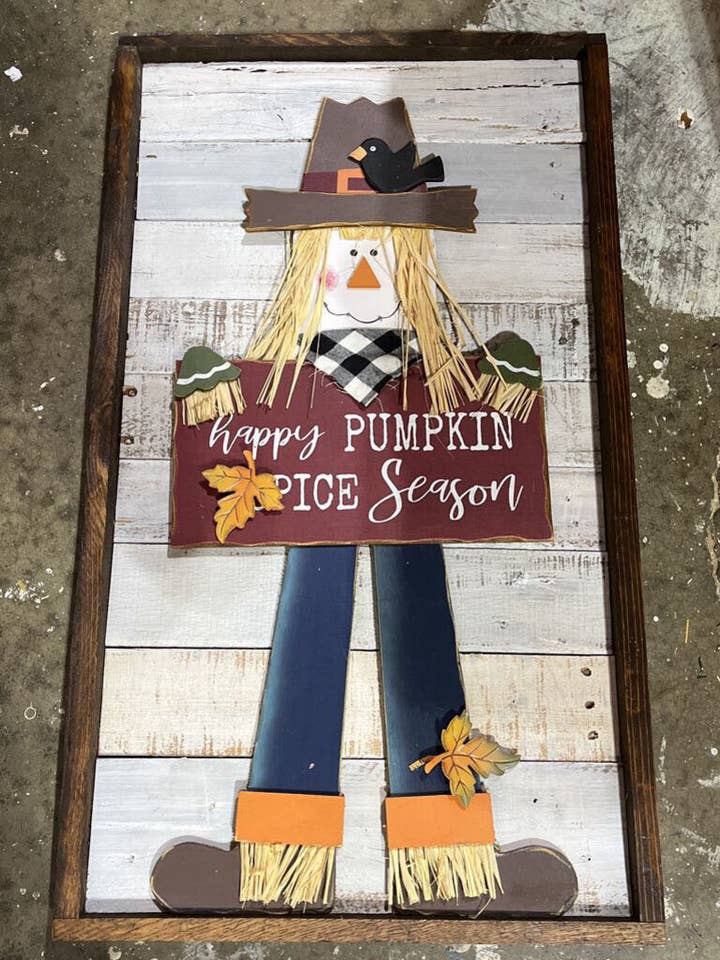 espantalho de abóbora e especiarias por atacado de Rae Ray's Decor & More