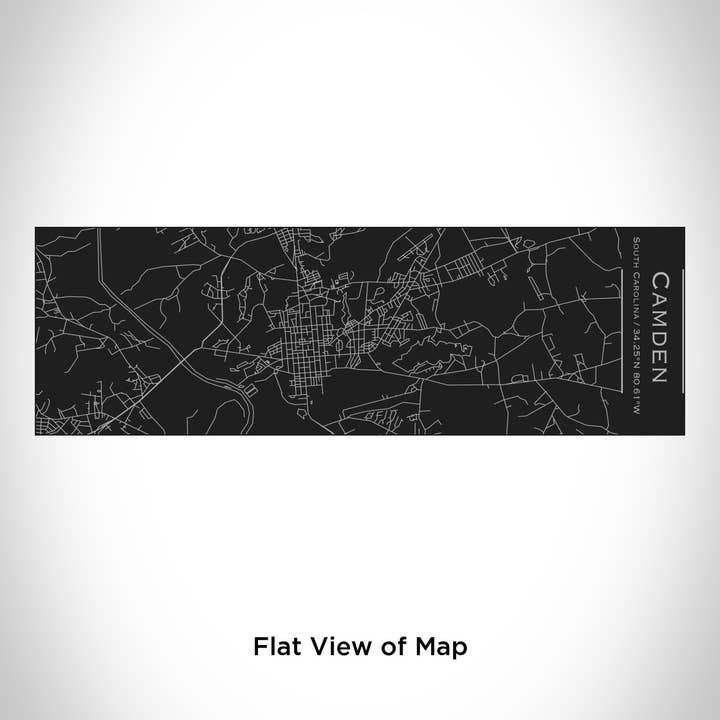 JACE.design - Wholesale Insulated Mug/Tumbler - Camden SC Map Insulated Cup in Matte Black1