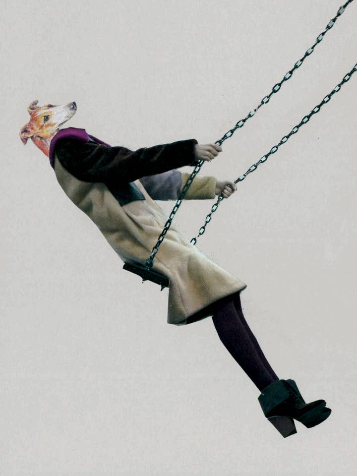 Swinging Dog for wholesale by Rare Bird