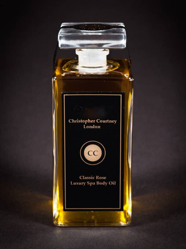Classic Rose - Luxury Spa Body Oil 200ml for wholesale by Christopher Courtney