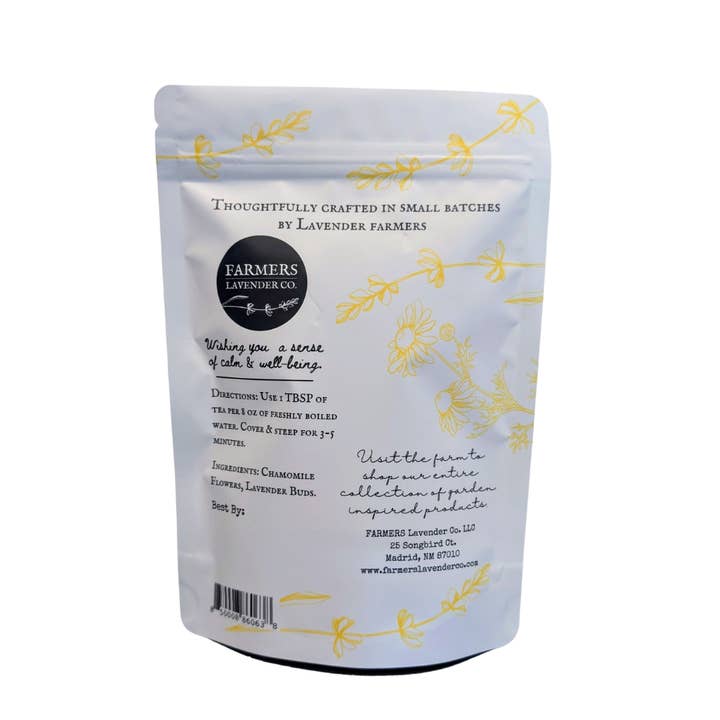 FARMERS Lavender Co. - Wholesale Loose Tea - Lavender Chamomile Loose Leaf Tea Blend