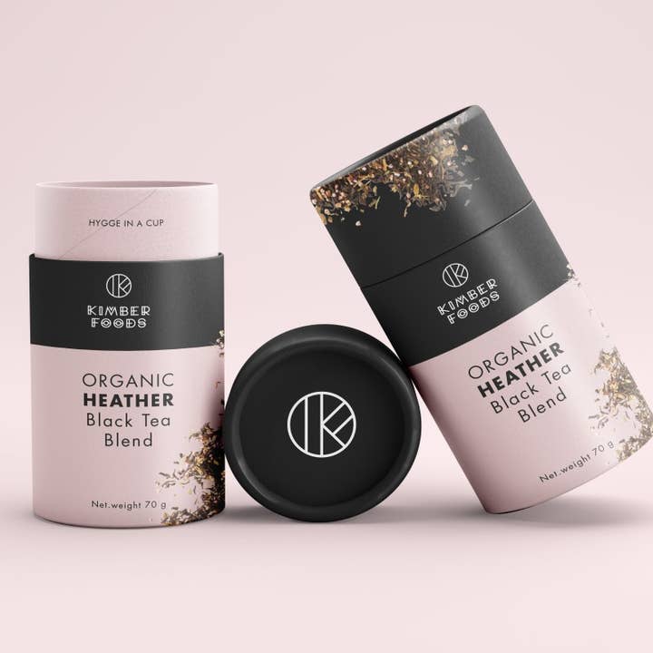 Kimber Foods – wholesale Hälsoté/Detoxté – HEATHER Svart Teblandning ekologisk