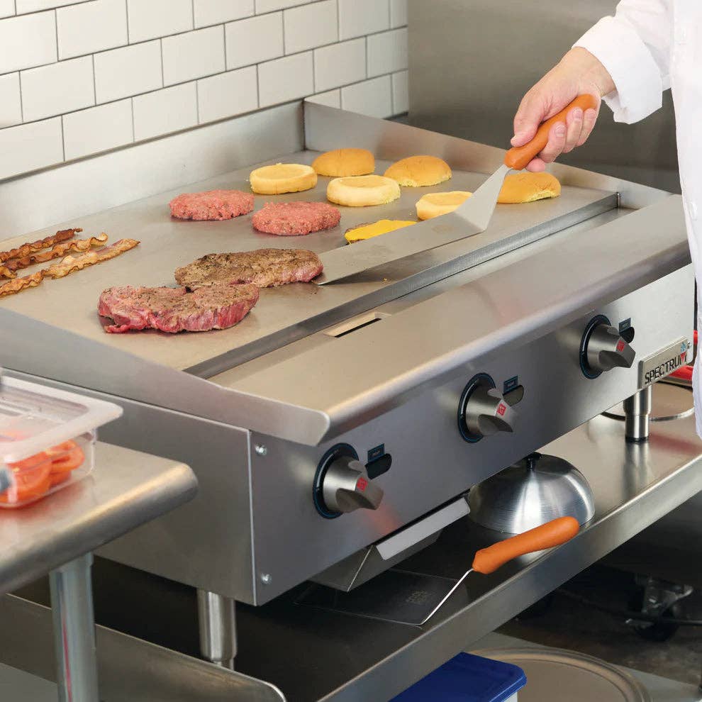 EcoQuality - Wholesale Kitchen Appliance - NGGD-12M-48M, 24" to 48" Manual Control Natural Gas Griddle8