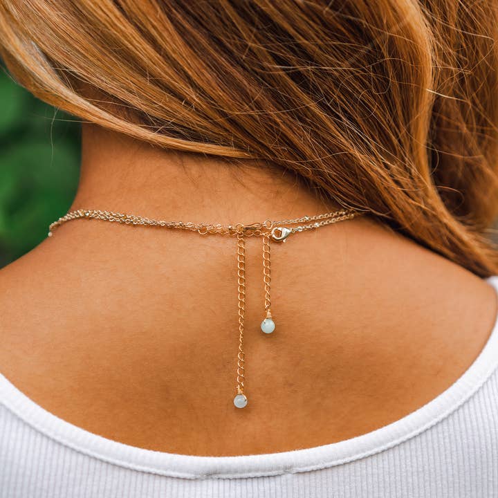 Lotus and Luna - Vendita all'ingrosso Collana con ciondolo/pendaglio - Collana Calma Pietra della Terra5