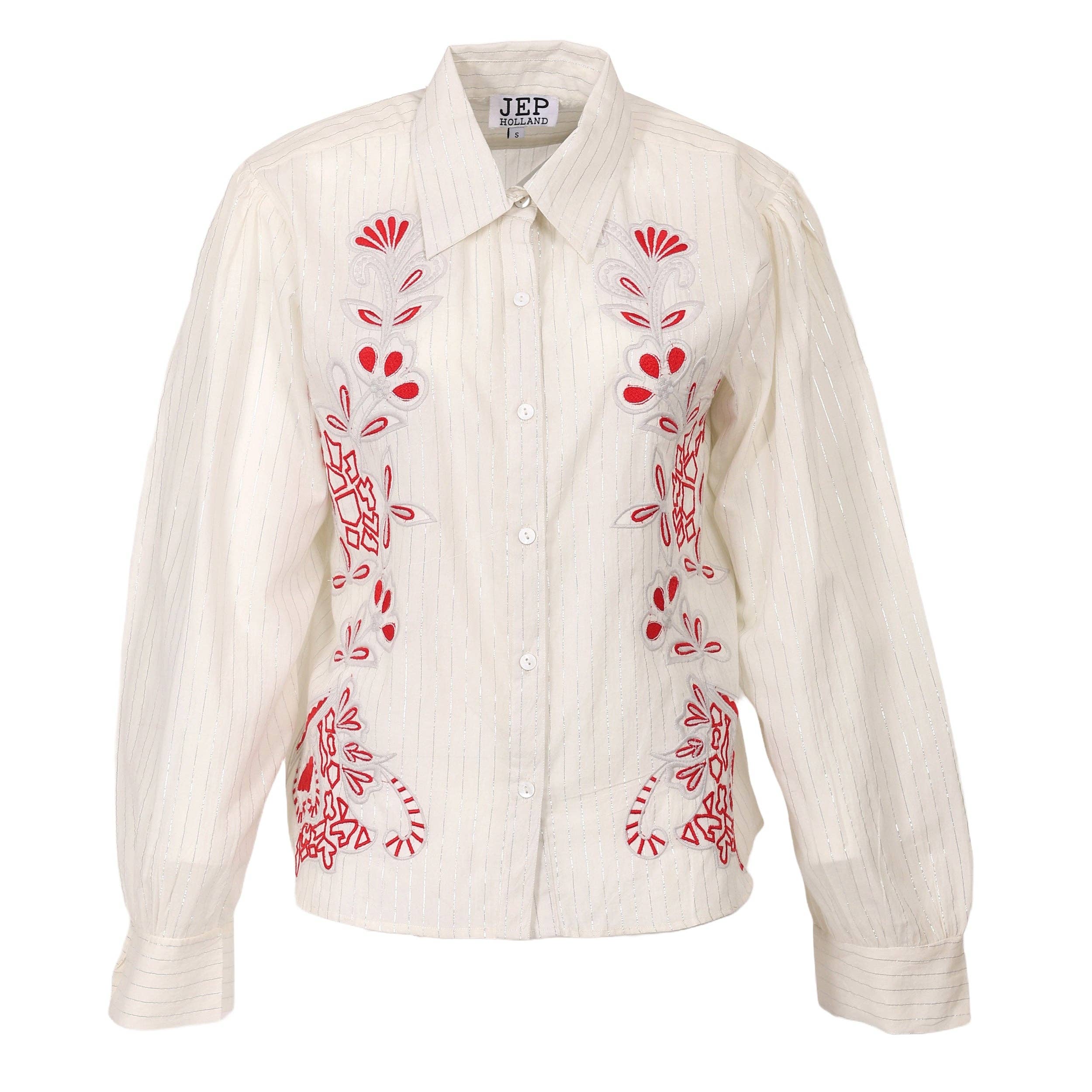 JEP Holland - Wholesale Button Down Shirt - Women's - Valeria White Shirt PRE ORDER SS262